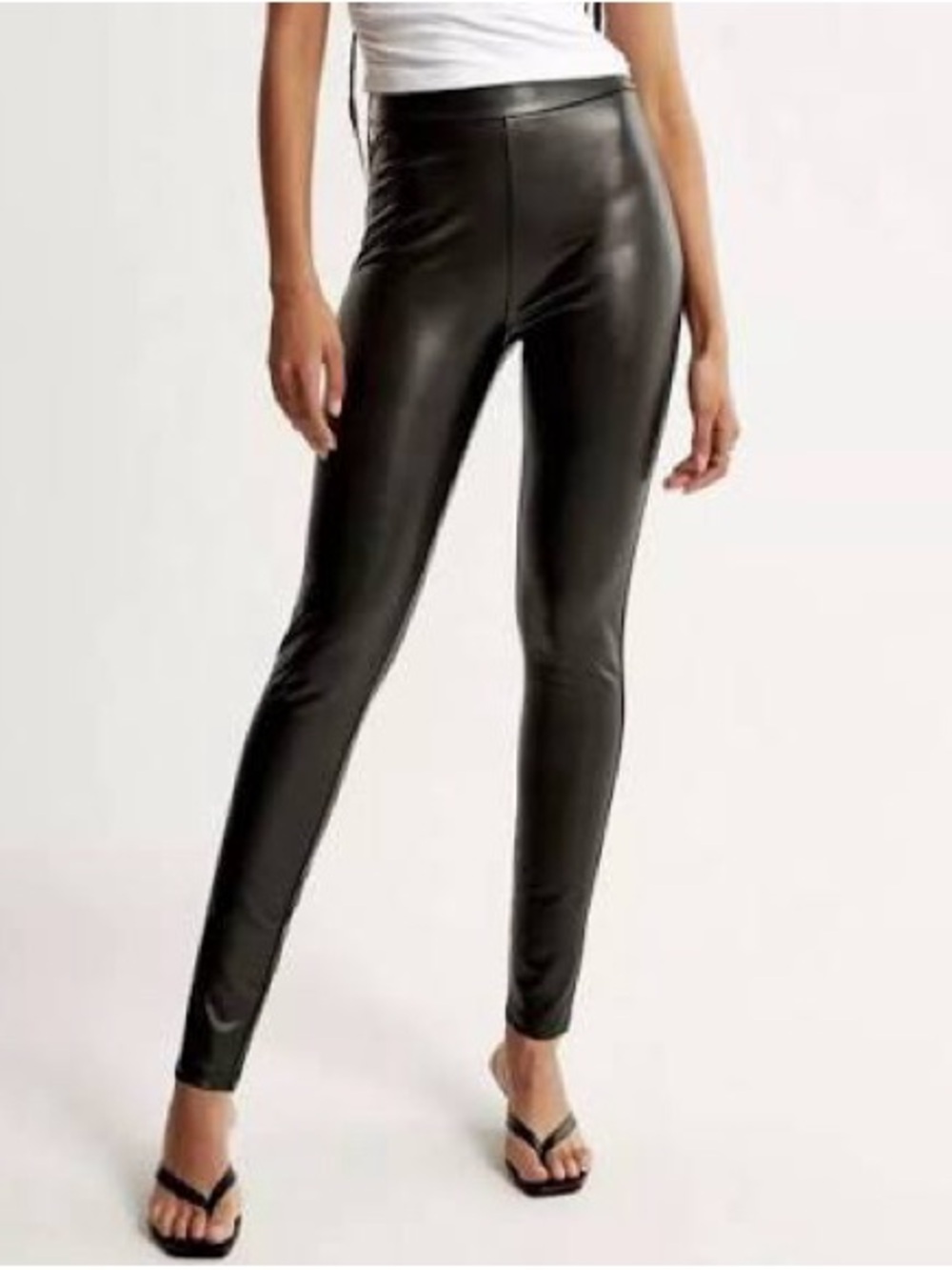 Abercrombie Faux Leather Pants